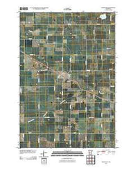 Kerkhoven Minnesota Historical topographic map, 1:24000 scale, 7.5 X 7.5 Minute, Year 2010