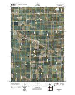 Kerkhoven Minnesota Historical topographic map, 1:24000 scale, 7.5 X 7.5 Minute, Year 2010