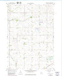 Kerkhoven SE Minnesota Historical topographic map, 1:24000 scale, 7.5 X 7.5 Minute, Year 1958