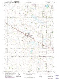 Kerkhoven Minnesota Historical topographic map, 1:24000 scale, 7.5 X 7.5 Minute, Year 1958