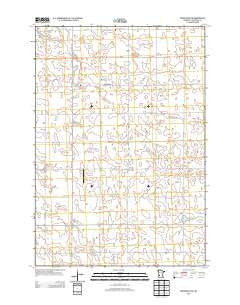 Kerkhoven SW Minnesota Historical topographic map, 1:24000 scale, 7.5 X 7.5 Minute, Year 2013