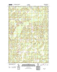 Kerrick Minnesota Historical topographic map, 1:24000 scale, 7.5 X 7.5 Minute, Year 2013