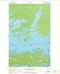 Kettle Falls Minnesota Historical topographic map, 1:24000 scale, 7.5 X 7.5 Minute, Year 1967