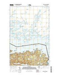 Kettle Falls Minnesota Current topographic map, 1:24000 scale, 7.5 X 7.5 Minute, Year 2016