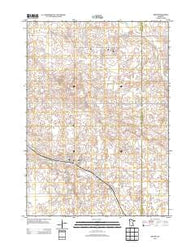 Kiester Minnesota Historical topographic map, 1:24000 scale, 7.5 X 7.5 Minute, Year 2013