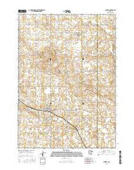 Kiester Minnesota Current topographic map, 1:24000 scale, 7.5 X 7.5 Minute, Year 2016