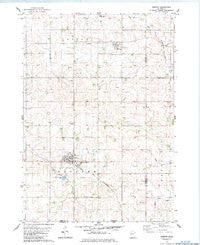 Kiester Minnesota Historical topographic map, 1:24000 scale, 7.5 X 7.5 Minute, Year 1982