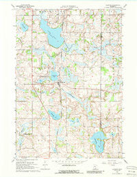 Kilkenny Minnesota Historical topographic map, 1:24000 scale, 7.5 X 7.5 Minute, Year 1966