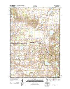 Kimball Minnesota Historical topographic map, 1:24000 scale, 7.5 X 7.5 Minute, Year 2013