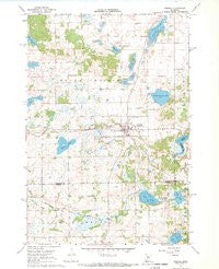 Kimball Minnesota Historical topographic map, 1:24000 scale, 7.5 X 7.5 Minute, Year 1967