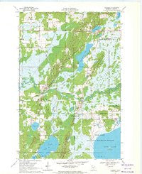 Kimberly Minnesota Historical topographic map, 1:24000 scale, 7.5 X 7.5 Minute, Year 1970