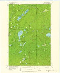 King Lake Minnesota Historical topographic map, 1:24000 scale, 7.5 X 7.5 Minute, Year 1956