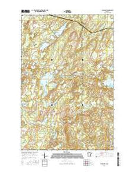 King Lake Minnesota Current topographic map, 1:24000 scale, 7.5 X 7.5 Minute, Year 2016