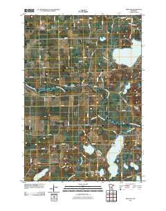 Kingston Minnesota Historical topographic map, 1:24000 scale, 7.5 X 7.5 Minute, Year 2010