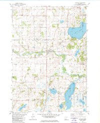 Kingston Minnesota Historical topographic map, 1:24000 scale, 7.5 X 7.5 Minute, Year 1982