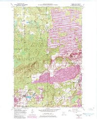 Kinney Minnesota Historical topographic map, 1:24000 scale, 7.5 X 7.5 Minute, Year 1951