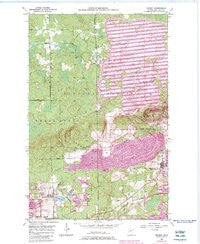 Kinney Minnesota Historical topographic map, 1:24000 scale, 7.5 X 7.5 Minute, Year 1951