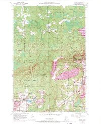 Kinney Minnesota Historical topographic map, 1:24000 scale, 7.5 X 7.5 Minute, Year 1951