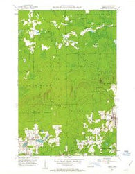 Kinney Minnesota Historical topographic map, 1:24000 scale, 7.5 X 7.5 Minute, Year 1951