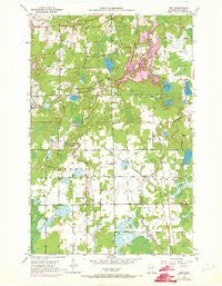 Kirk Minnesota Historical topographic map, 1:24000 scale, 7.5 X 7.5 Minute, Year 1951