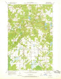 Kirk Minnesota Historical topographic map, 1:24000 scale, 7.5 X 7.5 Minute, Year 1951