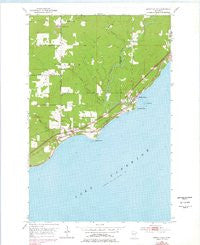 Knife River Minnesota Historical topographic map, 1:24000 scale, 7.5 X 7.5 Minute, Year 1953