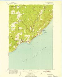 Knife River Minnesota Historical topographic map, 1:24000 scale, 7.5 X 7.5 Minute, Year 1953