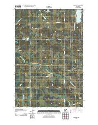 Kroschel Minnesota Historical topographic map, 1:24000 scale, 7.5 X 7.5 Minute, Year 2010