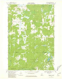Kroschel NW Minnesota Historical topographic map, 1:24000 scale, 7.5 X 7.5 Minute, Year 1968