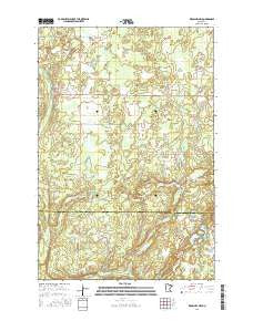 Kroschel NW Minnesota Current topographic map, 1:24000 scale, 7.5 X 7.5 Minute, Year 2016