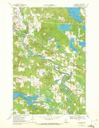 La Prairie Minnesota Historical topographic map, 1:24000 scale, 7.5 X 7.5 Minute, Year 1969