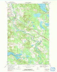 La Prairie Minnesota Historical topographic map, 1:24000 scale, 7.5 X 7.5 Minute, Year 1969