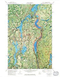 La Salle Lake Minnesota Historical topographic map, 1:24000 scale, 7.5 X 7.5 Minute, Year 1972