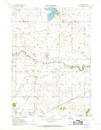 La Salle Minnesota Historical topographic map, 1:24000 scale, 7.5 X 7.5 Minute, Year 1967
