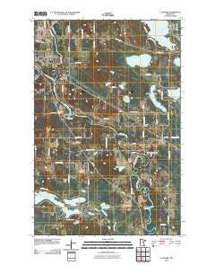 La Prairie Minnesota Historical topographic map, 1:24000 scale, 7.5 X 7.5 Minute, Year 2010