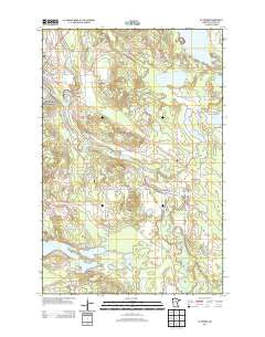 La Prairie Minnesota Historical topographic map, 1:24000 scale, 7.5 X 7.5 Minute, Year 2013