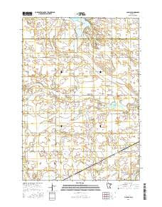 La Salle Minnesota Current topographic map, 1:24000 scale, 7.5 X 7.5 Minute, Year 2016