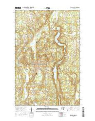 La Salle Lake Minnesota Current topographic map, 1:24000 scale, 7.5 X 7.5 Minute, Year 2016