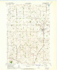 Lafayette Minnesota Historical topographic map, 1:24000 scale, 7.5 X 7.5 Minute, Year 1964