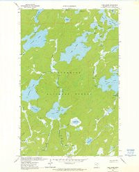 Lake Agnes Minnesota Historical topographic map, 1:24000 scale, 7.5 X 7.5 Minute, Year 1963