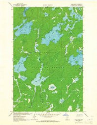 Lake Agnes Minnesota Historical topographic map, 1:24000 scale, 7.5 X 7.5 Minute, Year 1963