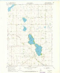 Lake Allie Minnesota Historical topographic map, 1:24000 scale, 7.5 X 7.5 Minute, Year 1967