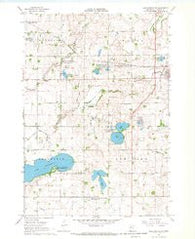 Lake Benton NE Minnesota Historical topographic map, 1:24000 scale, 7.5 X 7.5 Minute, Year 1967