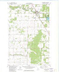 Lake Bronson Minnesota Historical topographic map, 1:24000 scale, 7.5 X 7.5 Minute, Year 1982