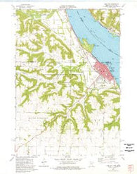 Lake City Minnesota Historical topographic map, 1:24000 scale, 7.5 X 7.5 Minute, Year 1974