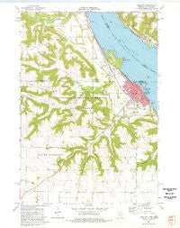 Lake City Minnesota Historical topographic map, 1:24000 scale, 7.5 X 7.5 Minute, Year 1974