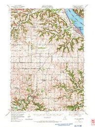 Lake City Minnesota Historical topographic map, 1:62500 scale, 15 X 15 Minute, Year 1951