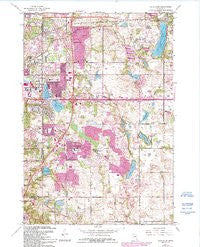 Lake Elmo Minnesota Historical topographic map, 1:24000 scale, 7.5 X 7.5 Minute, Year 1967