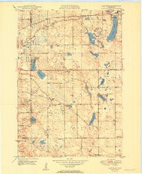 Lake Elmo Minnesota Historical topographic map, 1:24000 scale, 7.5 X 7.5 Minute, Year 1950