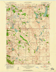 Lake Elmo Minnesota Historical topographic map, 1:24000 scale, 7.5 X 7.5 Minute, Year 1949